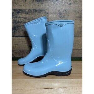 ☔️💧SLOGGERS Tall Garden Rain Boot Slip on Waterproof Outdoors Women's 8